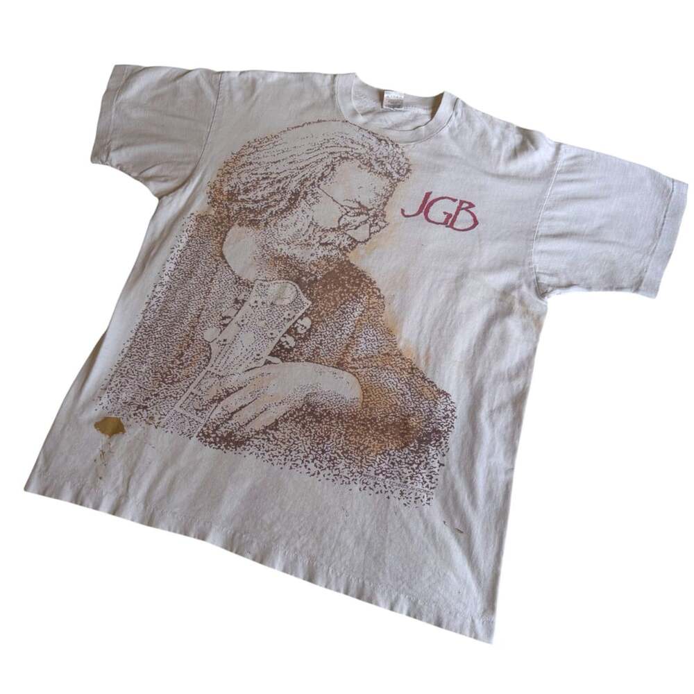 Vintage 90s Grateful Dead Jerry Garcia AOP 1993 - Picture 3 of 11